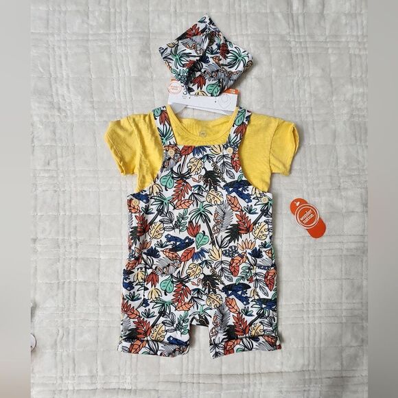 Nwt Baby Boys Vacations Summer Outfit, 3pc, Size 12 months - Picture 1 of 2